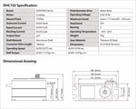 DIGITAL HV CORELESS SERVO LOW-PROFILE 15KG - SPLASHPROOF