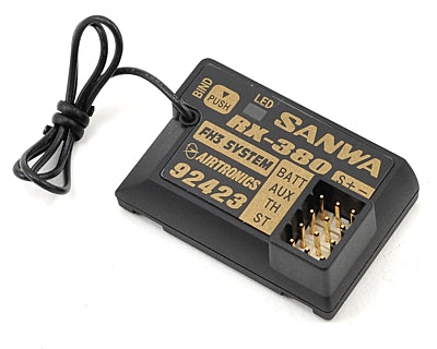 Sanwa RX-380 (2.4GHz, 3-Channel, FHSS-3) Receiver