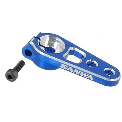 Sanwa Aluminum Servo Horn Clamp - Blue (23 teeth)