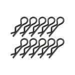 JConcepts Compact Angled Body Clips - Black (10pcs)