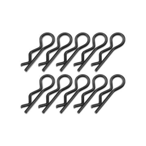 JConcepts Compact Angled Body Clips - Black (10pcs)