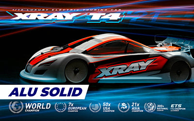 XRAY T4'21 - Alu Solid Edition - 1/10 Luxury Electric TC