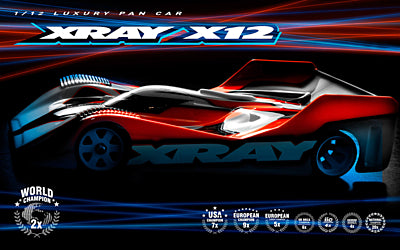 XRAY X12'21 - US Specs - 1/12 Pan Car