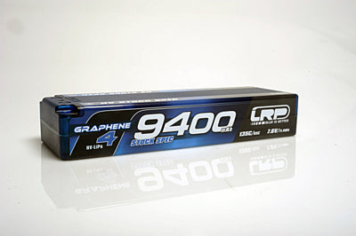 LRP Graphene-4 Stock Spec 9400mAh 7.6V 2S 135C/65C HV LiPo (5mm, 336g)