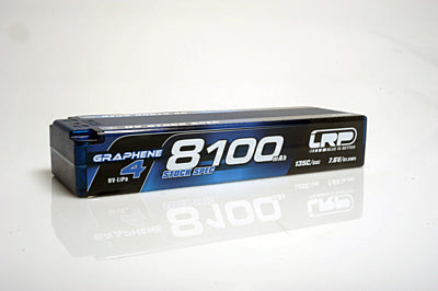 LRP Graphene-4 Stock Spec 8100mAh 7.6V 2S 135C/65C HV LiPo (5mm, 327g)