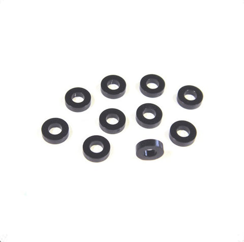 Awesomatix SH1.75 - 6x3x1.75mm Spacer Black (10pcs)