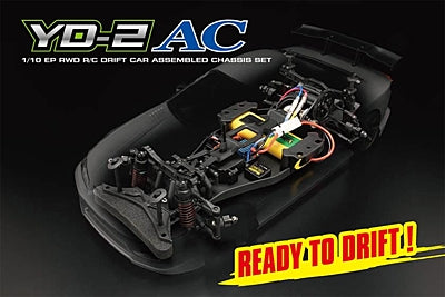 Yokomo YD-2ACN RWD Assembled Drift Car (with Radio, Motor, ESC, Gyro) 1/10 RTR