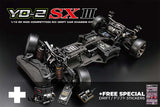 Yokomo YD-2SXIII RWD Drift Car Kit (Graphite Chassis) + BLACK ESC, Servo, Gyro