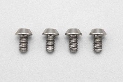 Racing Performer Precision Machined Titanium BH Socket Screw M3×5mm (4pcs)