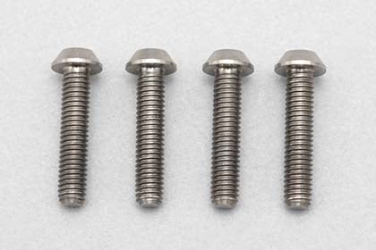 Racing Performer Precision Machined Titanium BH Socket Screw M3×14mm (4pcs)