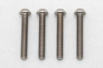 Racing Performer Precision Machined Titanium BH Socket Screw M3×20mm (4pcs)