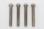 Racing Performer Precision Machined Titanium BH Socket Screw M3×22mm (4pcs)