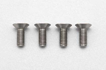 Racing Performer Precision Machined Titanium FH Socket Screw M3×8mm (4pcs)