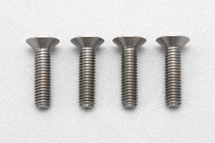 Racing Performer Precision Machined Titanium FH Socket Screw M3×12mm (4pcs)