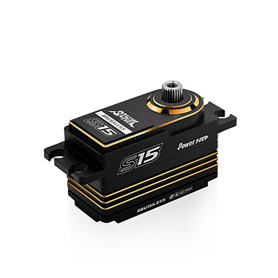 Servo fără perii Power HD S15 Gold Low Profile (0,06 s/15,0 kg/7,4 V) 