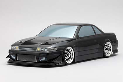 Yokomo Body Set for DRIFT X TREME PS13 SILVIA (Graphic decal less)