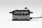 Yokomo SP-03D Black Low Profile Programmable (RWD Drift Spec/16.0kg/6.0V) Brushless Servo