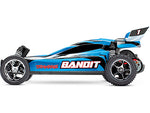 Traxxas Bandit 1:10 RTR cu baterie și încărcător (albastru)