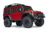 Traxxas TRX-4 Land Rover Defender 1:10 TQi RTR (roșu)