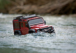 Traxxas TRX-4 Land Rover Defender 1:10 TQi RTR (Red)