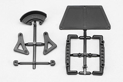 CAL3.1/DTM3.1 Battery Holder/Radio Tray/Spur Gear Cover