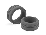 Dirt-Tech Foam Grip Gray (2pcs·Fits: Sanwa, Futaba, KO and Spektrum radios)