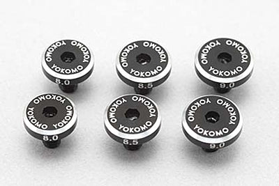 BD8/BD7 Aluminum Steering Limiter Screw (8.0,8.5,9.0mm/2 each)