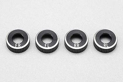 BD8/BD7'16 O-ring Cap for SLF Short Shock II (4pcs/set)