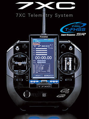 Radio Futaba 7XC + receptor R334SBS (cu telemetrie)