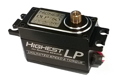 Highest DLP750 Low Profile (0.08s/14.3kg/7.4V) Coreless Servo