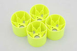 Yokomo Rear Wheel (Yellow·4pcs) for YRX12