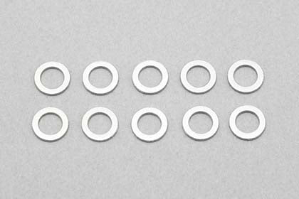 Yokomo 3.1×5.0×0.5mm Stainless Shim (10pcs)