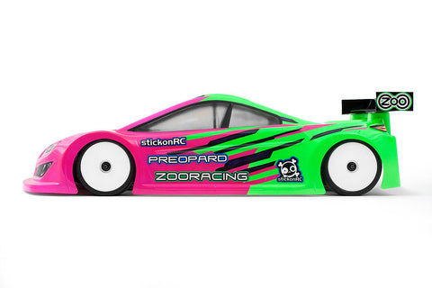 ZooRacing PreoPard Standard 0.7mm Touring Car Body 190mm